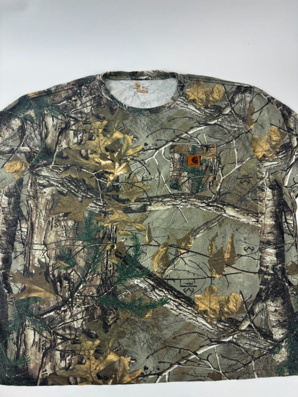 Carhartt Realtree Camo Original Fit Short Sleeve T-Shirt K287 977 Men’s 3XL RARE
